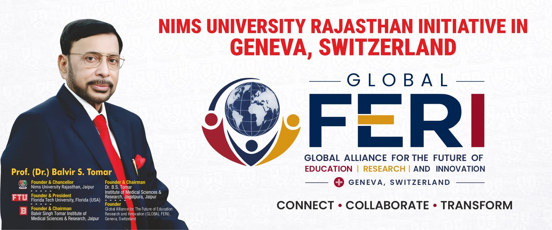 NIMS University Rajasthan initiative in Geneva, Switzerland: Global FERI